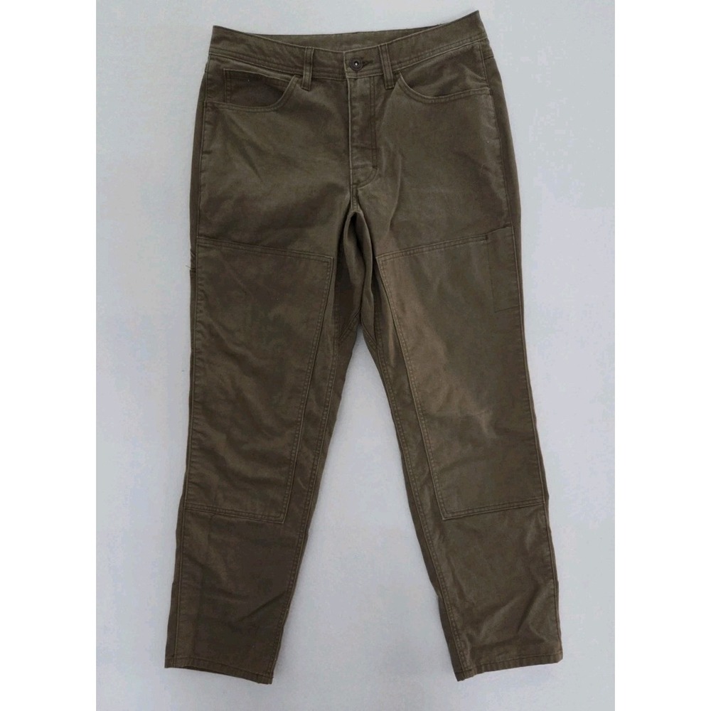 REI Co-op Pants Mens Brown Double Knee Canvas Hiking Workwear 32x32